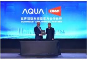 AQUA Elektronik Menjadi BWF Southeast Asia Official Partner