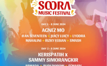 Soora Music Festival 2024 Resmi Digelar 2 Hari