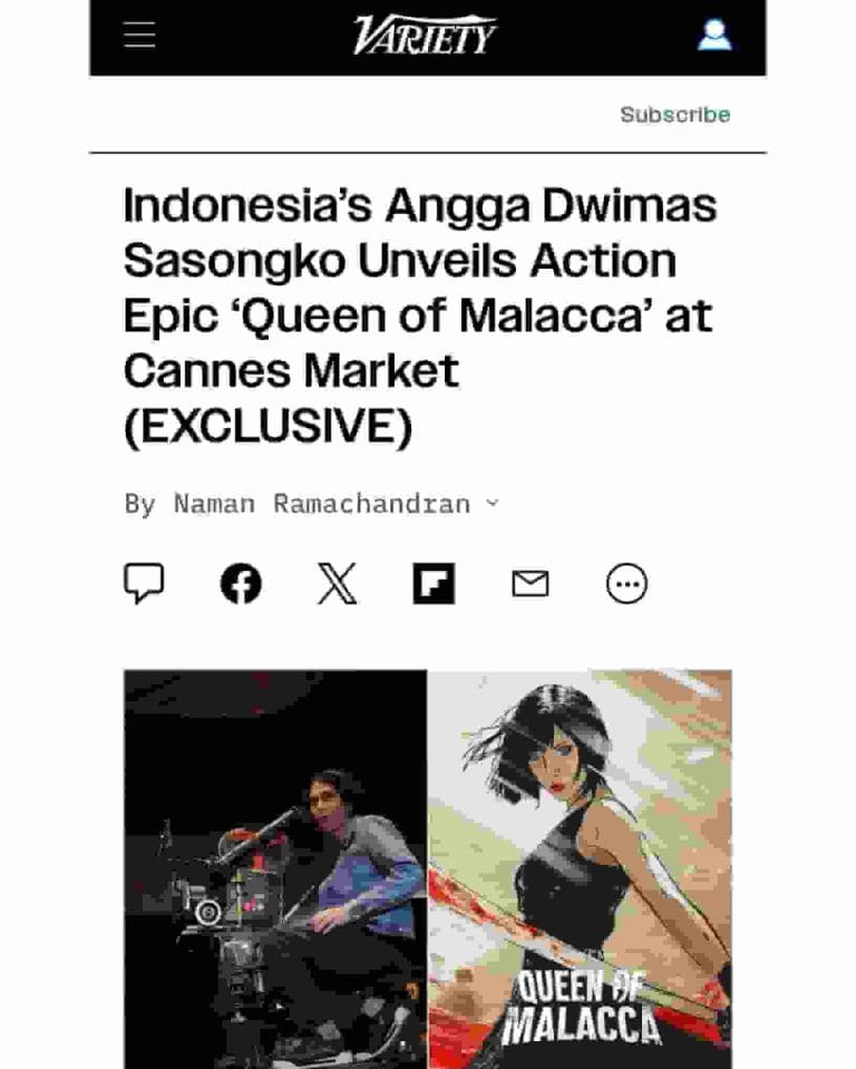 Angga Dwimas Sasongko  kembali Menyutradarai Proyek Action Terbarunya Ratu Malaka