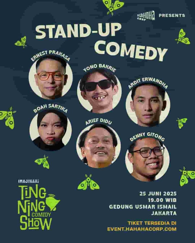 Komedinya Tinggal Meninggal Hadir Duluan Lewat TINGNING COMEDY SHOW, Tiketnya Sudah Bisa Dipesan!