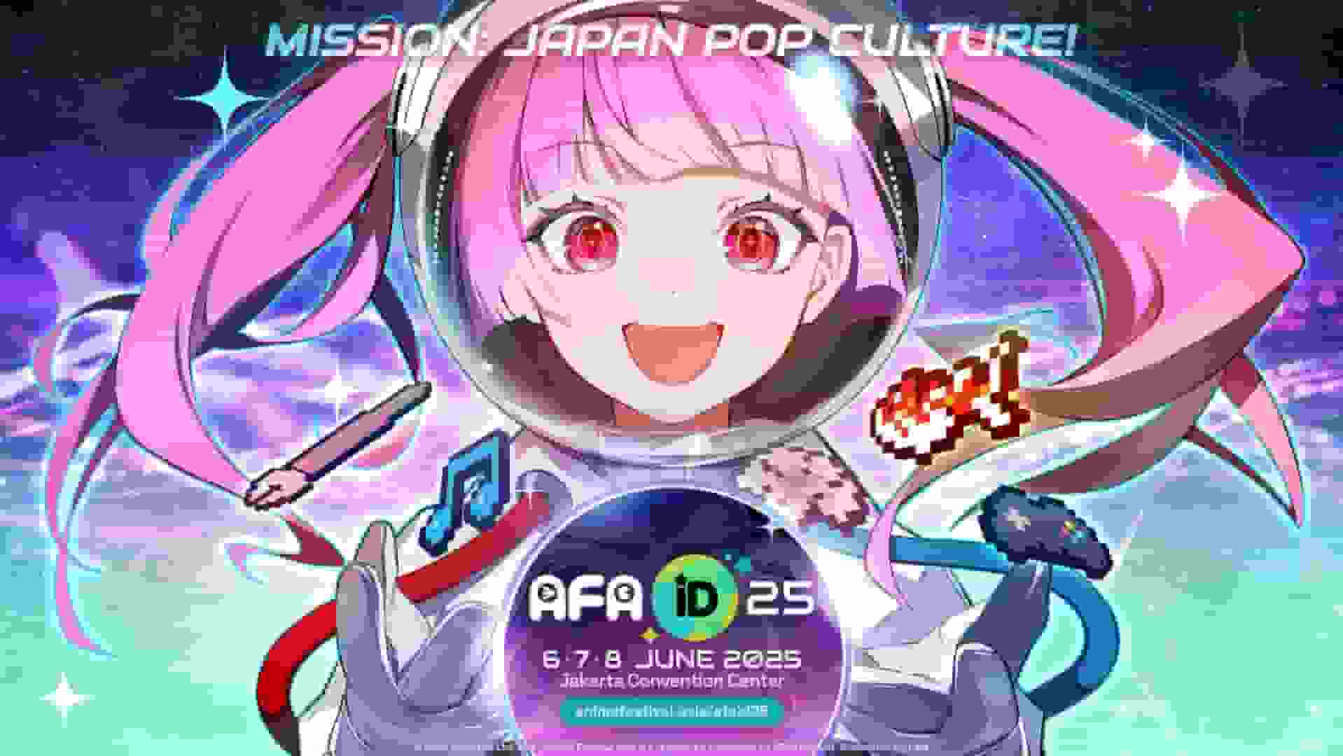 Resmi Dibuka AFAID25 di JCC, Acara (Anime, Comic, Game) ACG Terbesar di Asia Tenggara