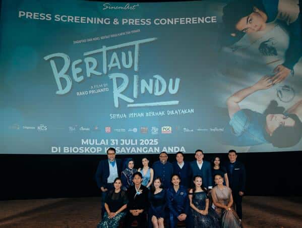 Press Screening, Press Conference & Gala Premiere Film Bertaut Rindu