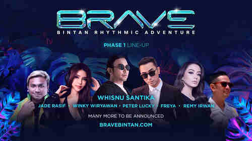 Festival Musik Elektronik Berkonsep Bioluminescence Pertama di Asia Tenggara, BRAVE 2025 Umumkan Line Up Phase Pertama 