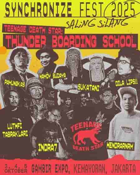 Synchronize Fest 2025 Umumkan Lineup, Siap Digelar Oktober Mendatang