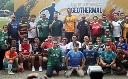 Geothermal Soccer Championship 2025: Turnamen Sepak Bola Pertama Industri Panas Bumi Indonesia Mendukung Visi Indonesia Emas 2045