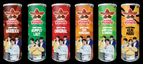 Mister Potato Resmi Umumkan Kampanye JINJJA CRUNCH di Indonesia