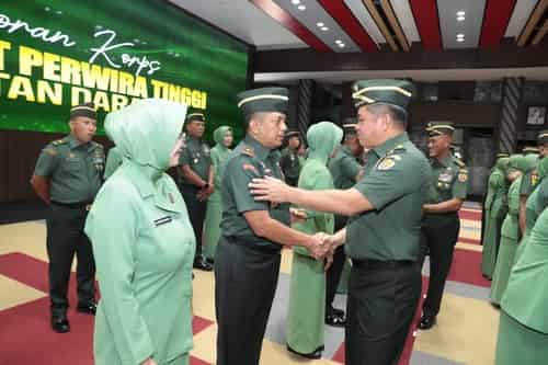 23 Perwira Tinggi TNI AD Naik Pangkat, Kasad: Amanah Baru untuk Pengabdian Lebih Besar