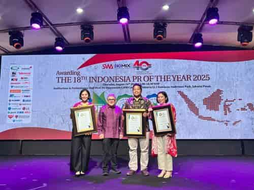 Grup United Tractors Raih Anugerah Indonesia PR of the Year 2025