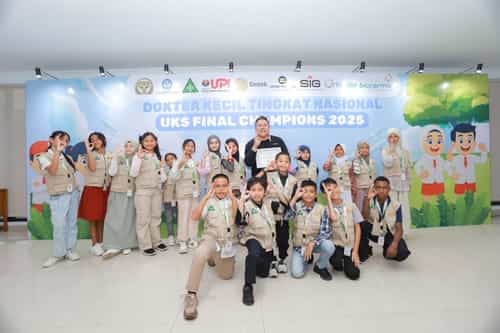 United Tractors Hidupkan Semangat Sehat bagi Generasi Muda di UKS Final Champions 2025
