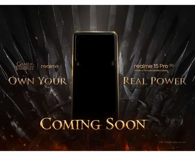 realme Umumkan Smartphone Game of Thrones Pertama di Dunia