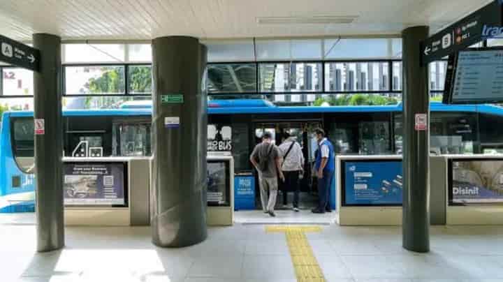Halte Transjakarta Senen Sentral Selesai Diperbaiki, Siap Melayani Masyarakat Kembali