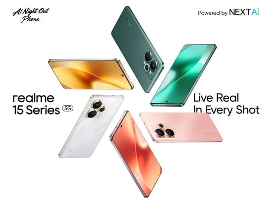 realme 15 Series 5G dengan tema "AI Night Out Phone" Siap Diluncurkan ke Indonesia pada 8 Oktober 2025