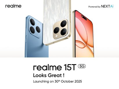 realme 15T 5G Akan Hadir di Indonesia pada 30 Oktober 2025, Smartphone Paling Tipis dengan Baterai 7000mAh di Segmennyarealme 15T 5G Akan Hadir di Indonesia pada 30 Oktober 2025, Smartphone Paling Tipis dengan Baterai 7000mAh di Segmennya