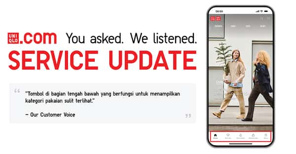 UNIQLO Umumkan Transformasi Besar-Besaran E- Commerce untuk Memberikan Pengalaman Belanja Lebih Cepat, Mudah & Personal