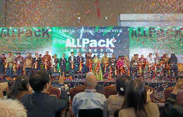 Kembali Hadir Pameran Internasional Terbesar Asia Tenggara ALLPACK INDONESIA 2025 Dibuka
