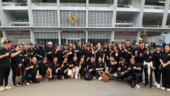 Jalan Santai Perjaka Senja di GBK, Presidium PNI Ucapkan Dirgahayu TNI ke 80 Tahun