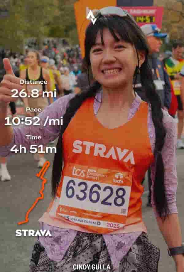 Perjalanan Maraton Cindy Gulla: Dari Indonesia ke Panggung Dunia Bersama Strava