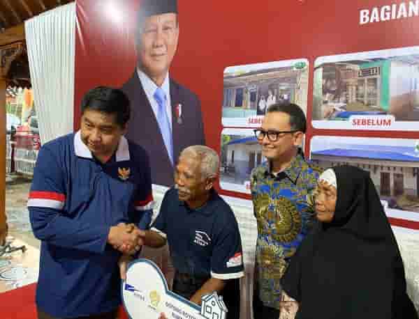 Menteri Perumahan dan Kawasan Pemukiman Tinjau Pembangunan Rumah Layak Huni untuk Binaan Astra di Banyumas 