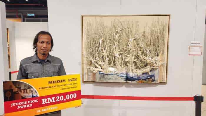 Prestasi Membanggakan: Dua Seniman Indonesia Meraih Gelar Prestisius di MR.D.I.Y. Regional Art Competition 2025