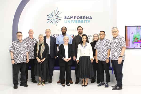 Sampoerna University Terima Kunjungandari New England Commission of Higher Education (NECHE)