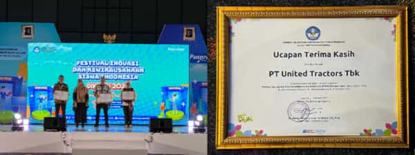 Tumbuhkan Generasi Inovatif, United Tractors Raih Apresiasi dari Kemendikdasmen di FIKSI 2025