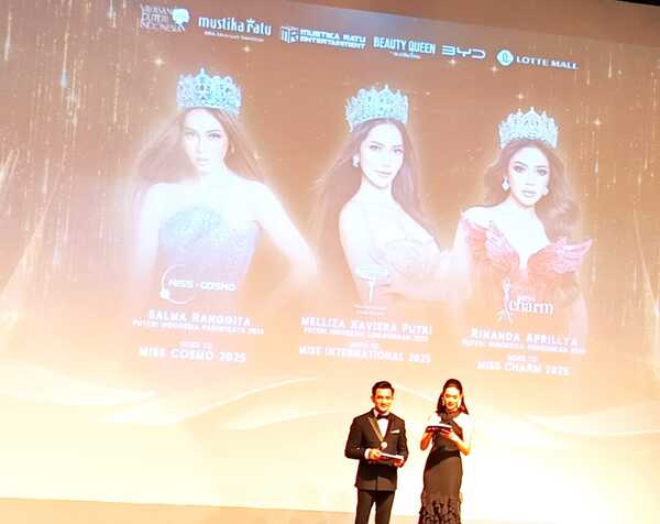 Tiga Puteri Indonesia Siap Harumkan Nama Bangsa di Panggung Internasional 2025