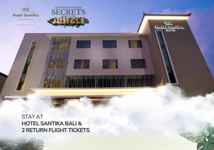 Jelajahi Misteri Hutan di Malam Tahun Baru! Hotel Santika Premiere ICE-BSD City Hadiahkan Liburan ke Bali