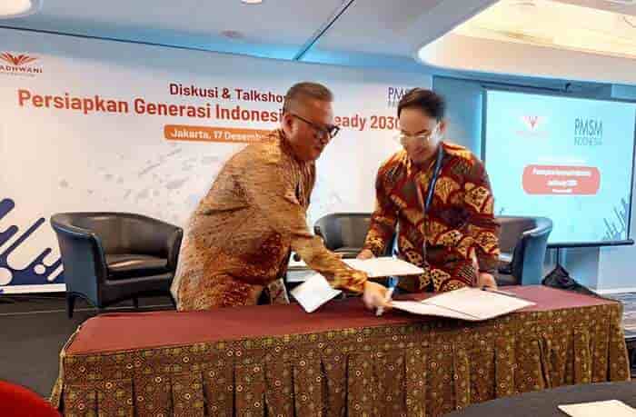 Wadhwani Foundation dan PMSM Jalin Kerjasama Persiapkan Generasi JobReady