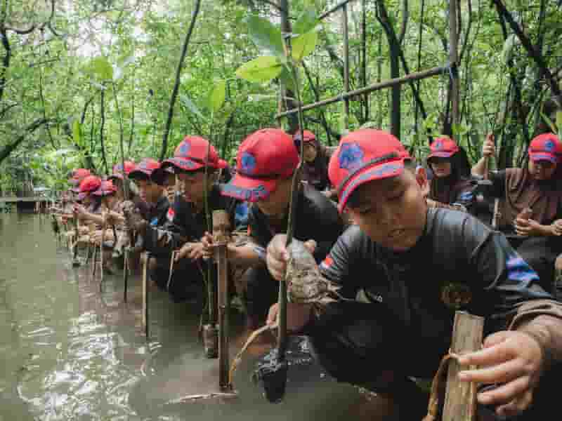 HARRIS Puri Mansion & Oakwood PIK Jakarta Gelar Mangrove Education & Planting dalam Rangka World Environment Education Day 2026