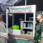 Kodim 0501/JP Serahkan Bantuan Gerobak Es Campur untuk Sudrajat