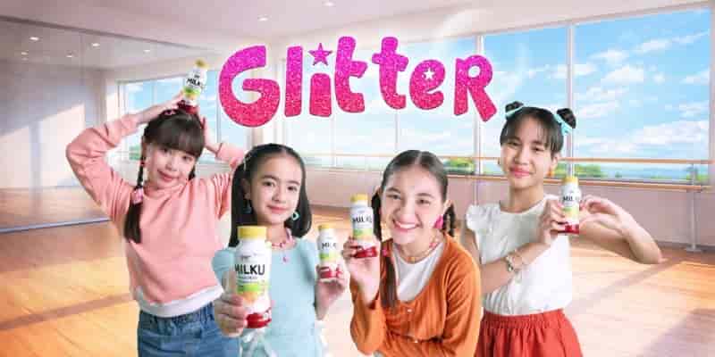WINGS Food Luncurkan Susu UHT MILKU Rasa Marie Biskuit Pilihan Lebih Sehat dengan GLITTER sebagai Brand Ambassador