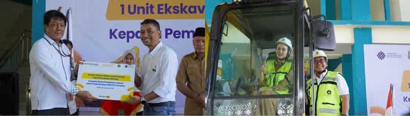 Dukung Pembangunan SDM, United Tractors Hibahkan Ekskavator Komatsu ke Pemerintah Provinsi Maluku Utara