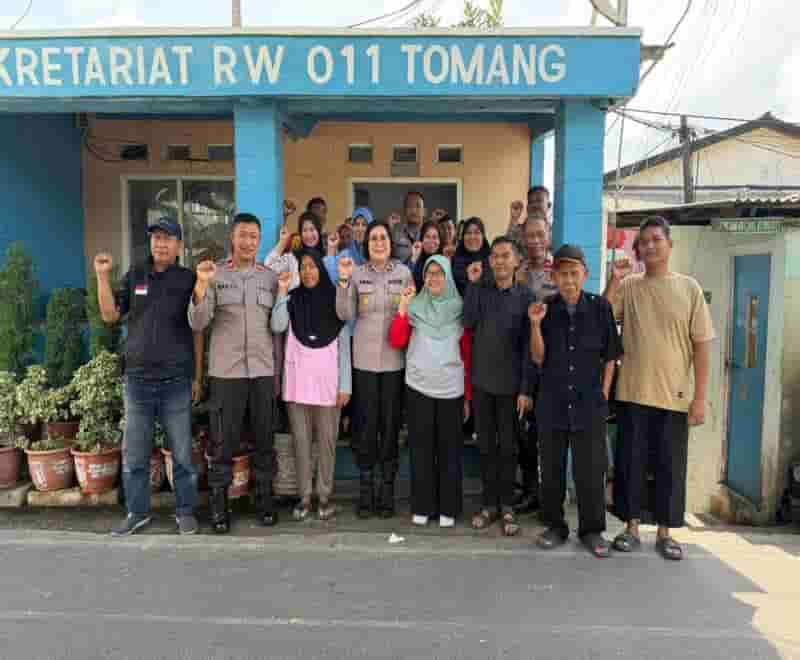 Cegah Tawuran Sejak Dini, Polres Metro Jakarta Barat Gelar Binluh di Kelurahan Tomang