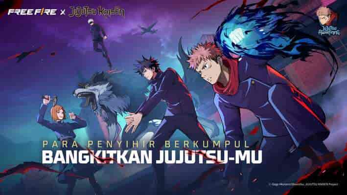 Bangkitkan Kutukan: Jujutsu Kaisen Segera Hadir di Free Fire!