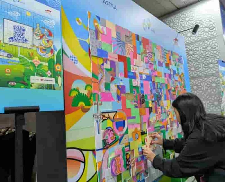 Menyambut Momentum HUT Ke-69 Astra: Astra Bersama Seniman indieguerillas Hadirkan Wajah Baru MRT Setiabudi Astra