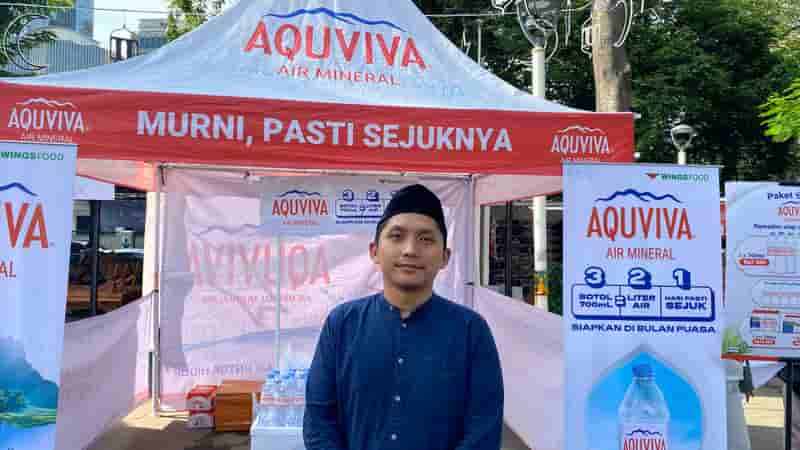 AQUVIVA Hadirkan Sejuknya Air Mineral ke 321 Masjid di Indonesia Selama Ramadan
