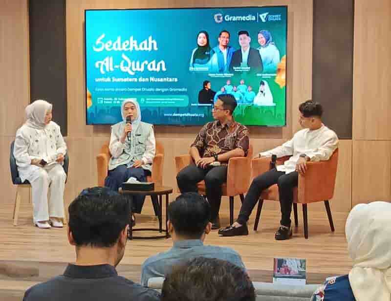 Gramedia bersama Dompet Dhuafa Luncurkan Sedekah Al-Quran untuk Sumatera dan Nusantara