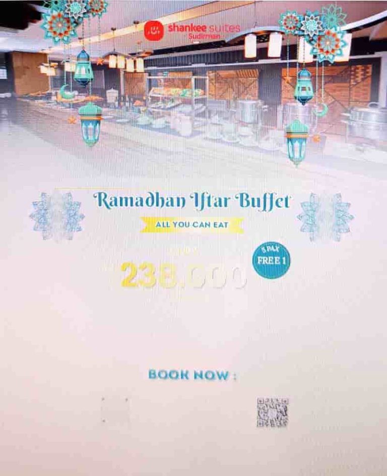 Enjoy Our Experience an Exquisite Ramadhan Buffet at Shankee Suites Sudirman