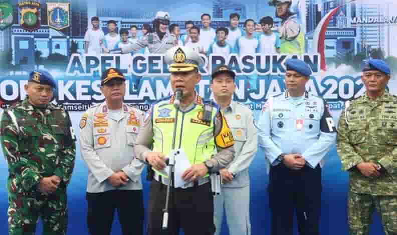 Polda Metro Jaya Gelar Apel Pasukan Operasi Keselamatan Jaya 2026