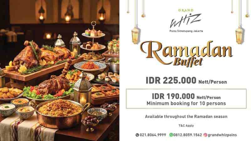 Grand Whiz Poins Hadirkan Paket Ramadan Spesial 2026 : Buka Puasa & Staycation Sekaligus