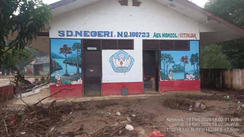 Lingkungan Sekolah Tertata dan Bersih, Siswa SDN 100723 Kembali Belajar Nyaman