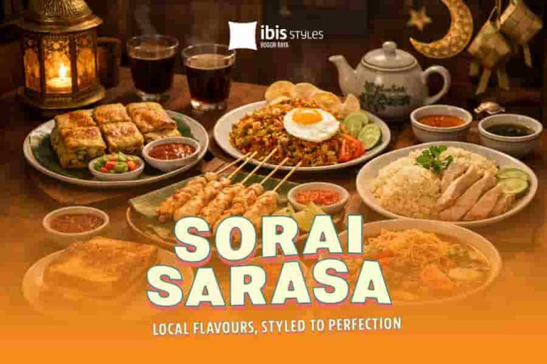 Menjelajah Ragam Rasa Kopitiam & Street Food Ramadan lewat Sorai Sarasa di ibis Styles Bogor Raya