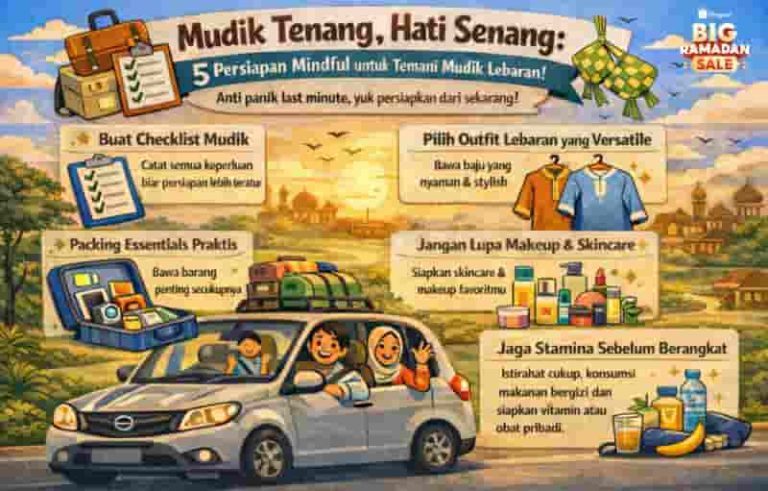 Persiapkan Mudik dan Lebaran Lebih Nyaman dan Terencana, Nikmati Ragam Tips & Penawaran Shopee Big Ramadan Sale