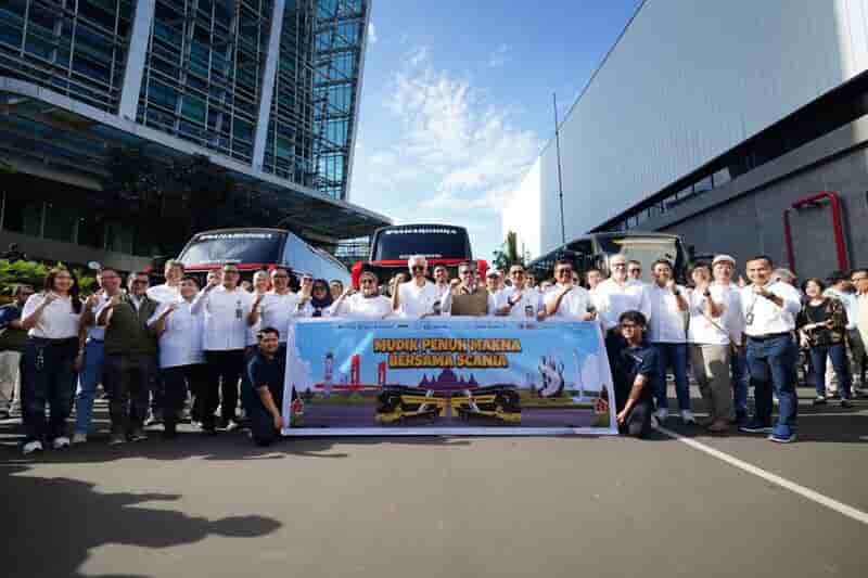 Grup United Tractors Gelar Mudik Bersama 2026 “Mudik Penuh Makna Bersama Scania”