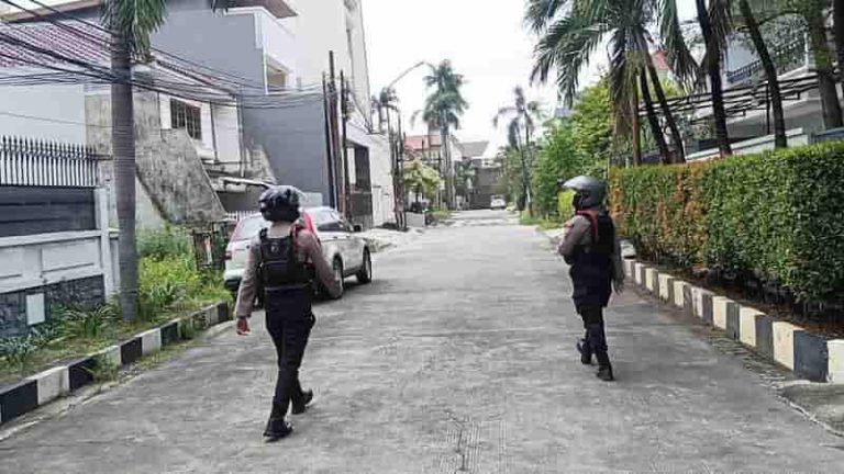 Antisipasi Kejahatan dengan Patroli, Polisi Sisir Permukiman yang Ditinggal Mudik