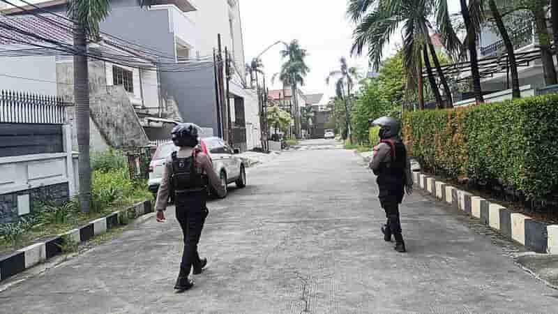 Antisipasi Kejahatan dengan Patroli, Polisi Sisir Permukiman yang Ditinggal Mudik