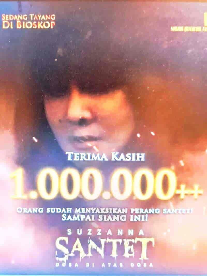Film SUZZANNA: SANTET Dosa di Atas Dosa Tembus 1 Juta Penonton!