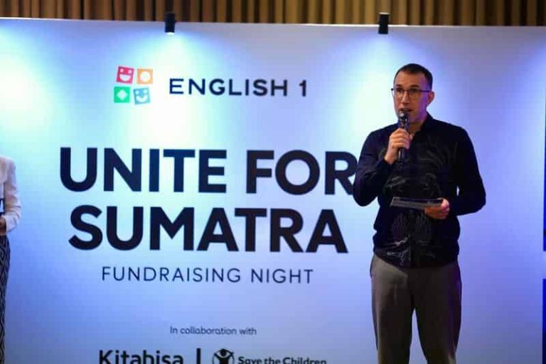 "English 1 Unite for Sumatra" Himpun Rp 100 Juta untuk Pemulihan Anak Terdampak Banjir