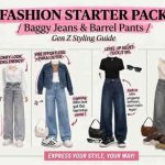Fashion Starter Pack: Upgrade Look dengan Baggy Jeans dan Barrel Pants ala Gen Z di Shopee