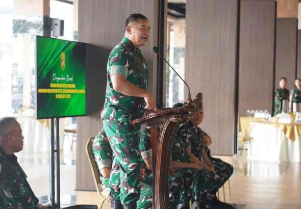 Bekali Calon Danyon dan Danki, Kasad: Selesaikan Tugas dengan Kinerja Terbaik